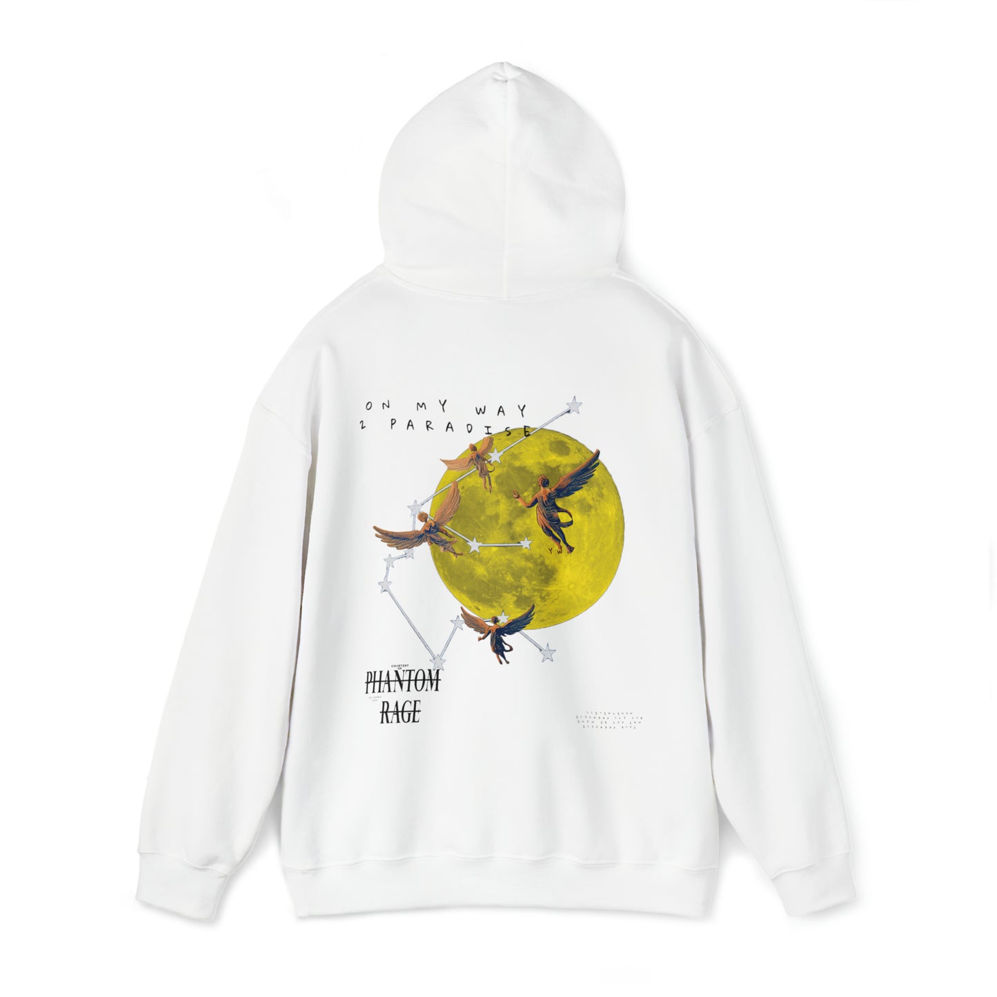 "OMW TO PARADISE" PREMIUM HOODIE LIGHT